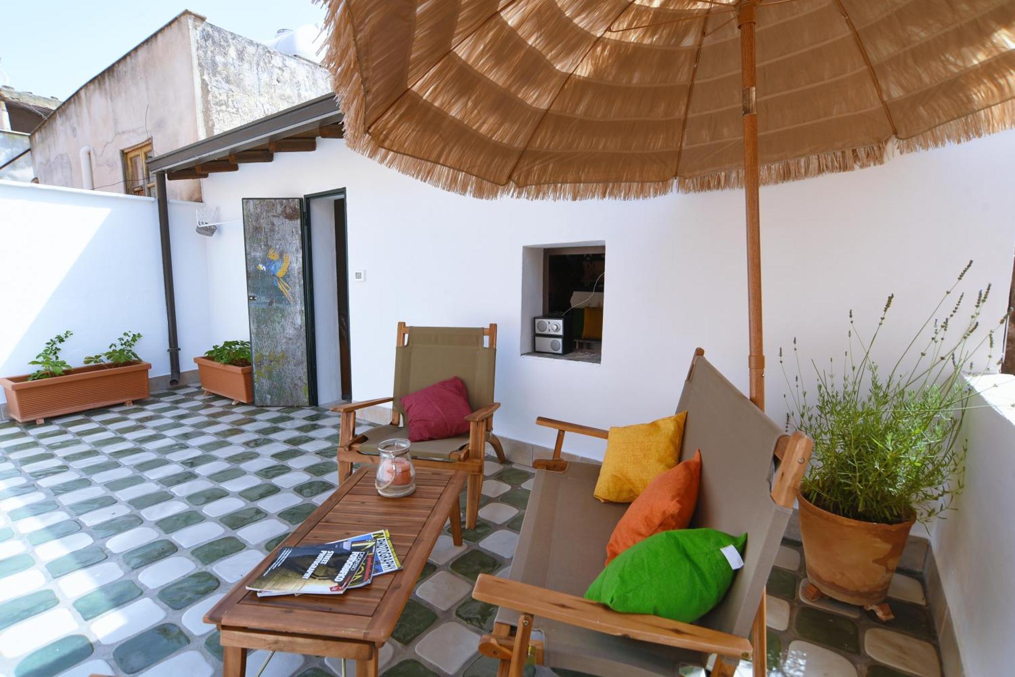 Casa Azul Lägenhet Terrasini Exteriör bild