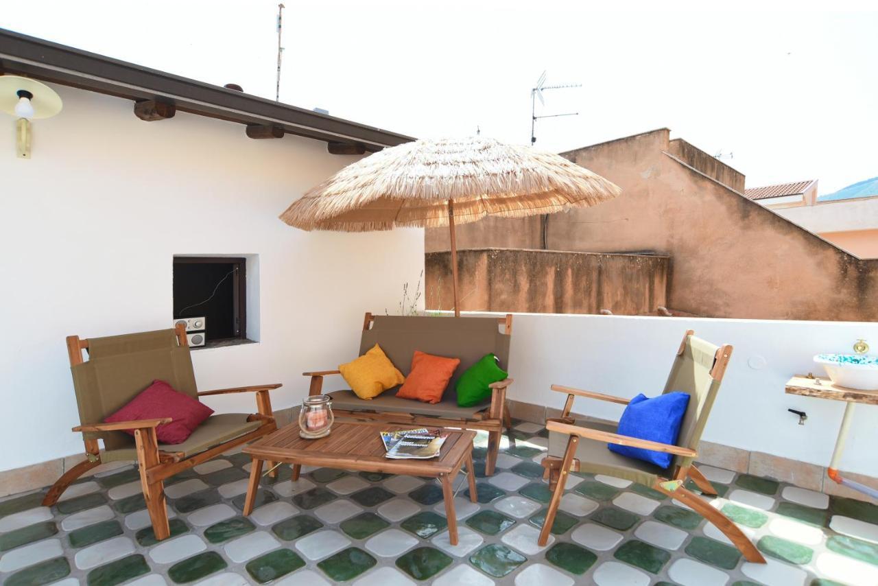 Casa Azul Lägenhet Terrasini Exteriör bild